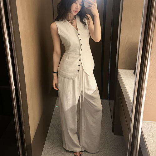 Cynical linen long pants