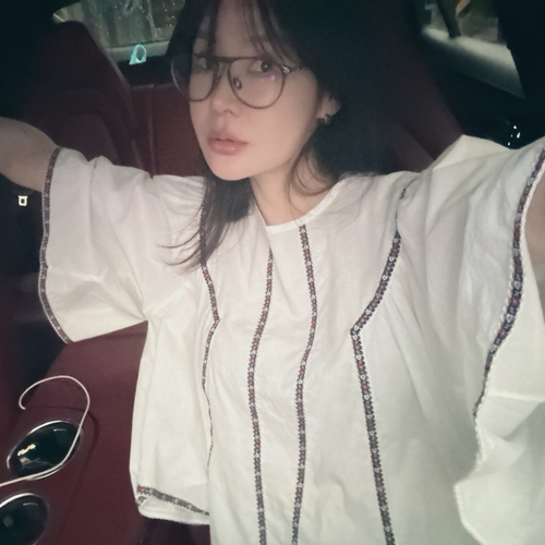 Flag jasu blouse