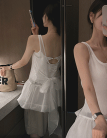 Monde ribbon dress