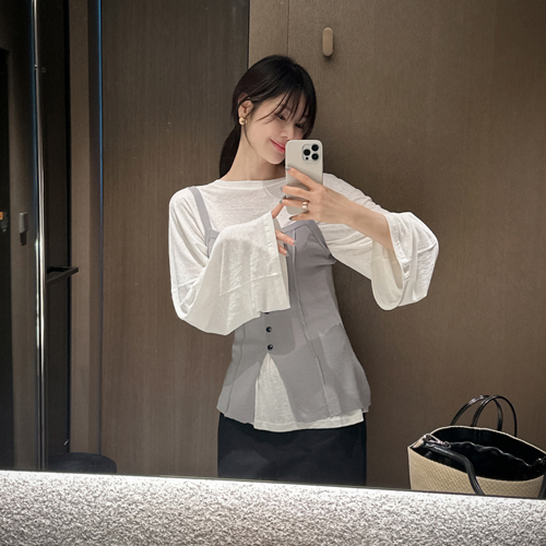 Mild linen over tee
