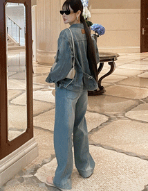 Dibber cut line denim