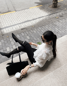Riding slim pants