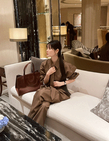 Blin tie blouse