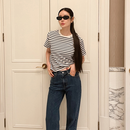 Comfy stripe tee