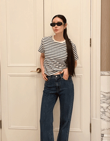 Comfy stripe tee