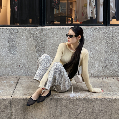 Juicy fringe knit