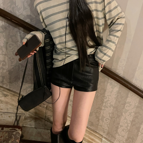 Burney leather pants
