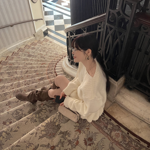 Amazing frill knit