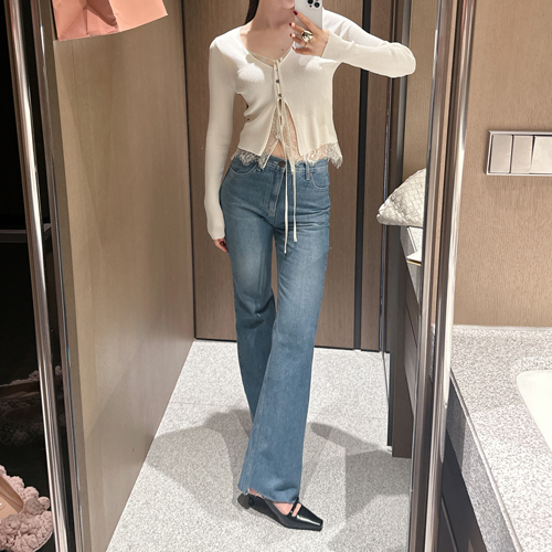 Ponds slim denim pants