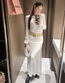 Mehr maxi knit dress