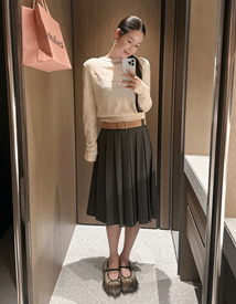 Nath pleats skirt
