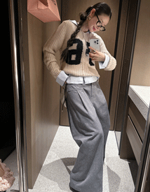 76 round knit
