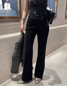 Rachel black denim