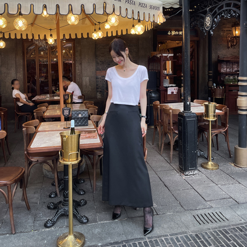 Levo maxi long skirt
