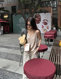 Rabo satin lace sleeveless