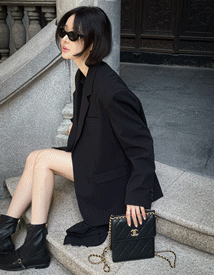 Batin drape jacket