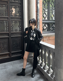 Batin drape skirt