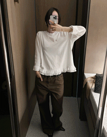 Preen ruffle tee