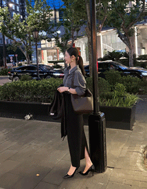 Tibet H-line maxi skirt