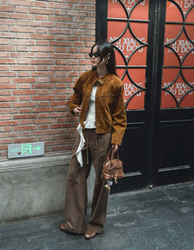 Milan wide washing pants