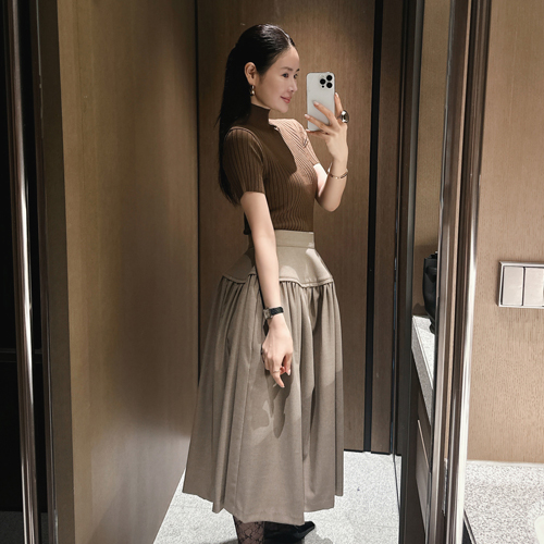 Vent golgi turtleneck knit