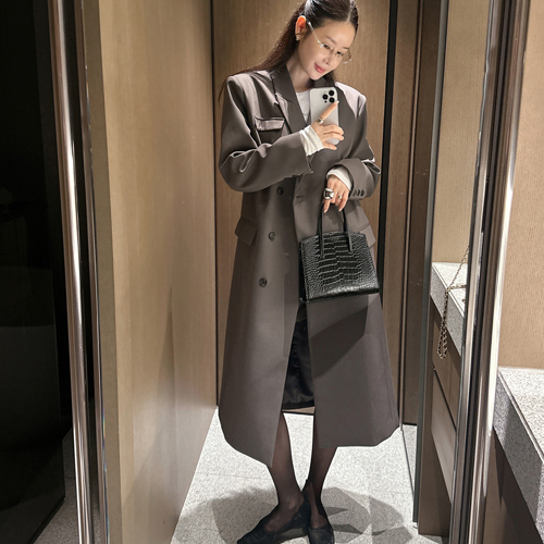 Take double tailored coat