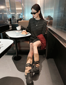 Mound wool dangara knit