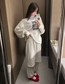 Weave double gimo pants