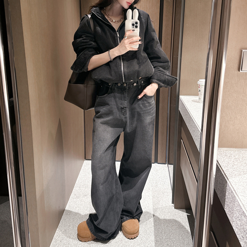 Funky bizzo black gimo denim