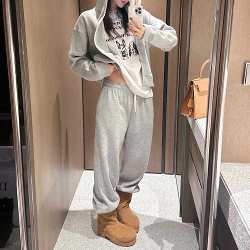 Cage wool banding pants