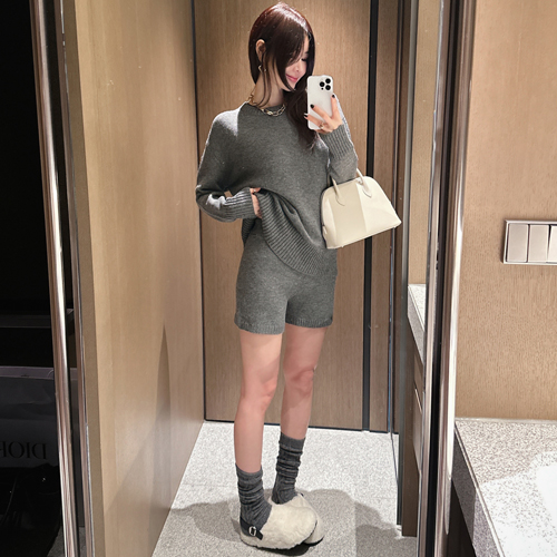 Eline knit short pants