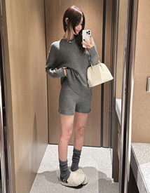 Eline knit short pants