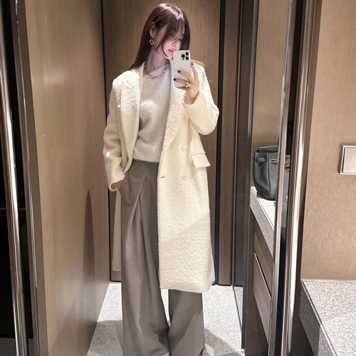 Dubbo alpaca boucle coat