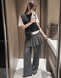 Perica mohair wool vest