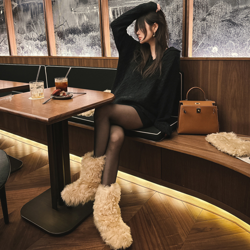 Sweet collar knit setup