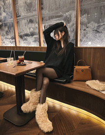 Sweet collar knit setup