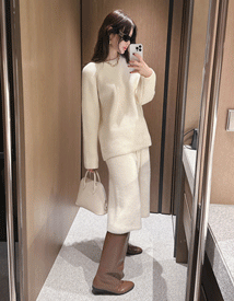 Milano knit pants set