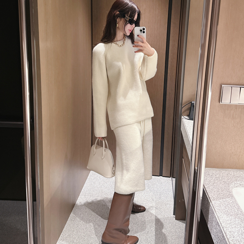 Milano knit pants set