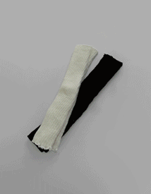 Cosy knit leg warmer