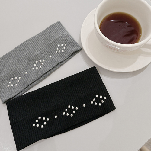 Edge stud golgi hairband