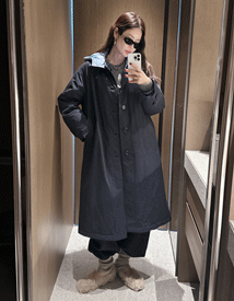 Salon hood long padding