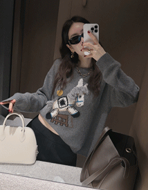 Unicorn wool knit (wool100%)