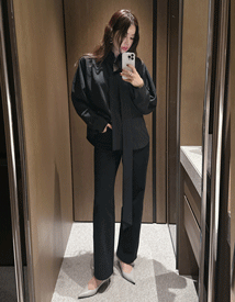 Parfait tencel tie blouse