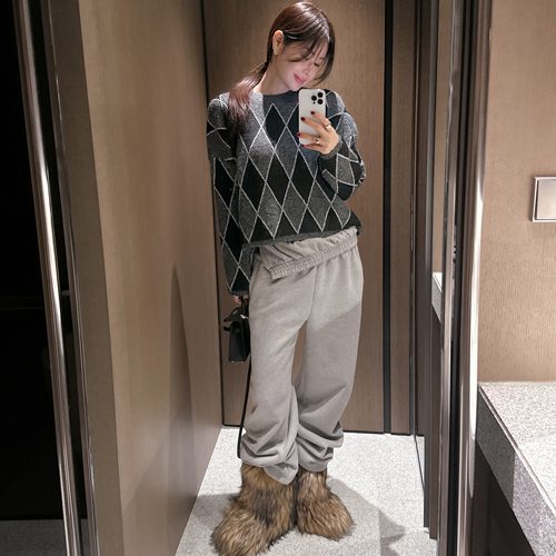 Riga waist roll-up gimo pants (gimo)