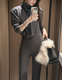 Soap dolman tie shirt