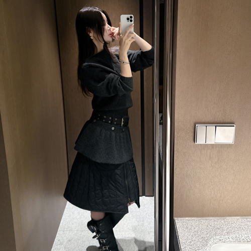 Glam two-way wool dress