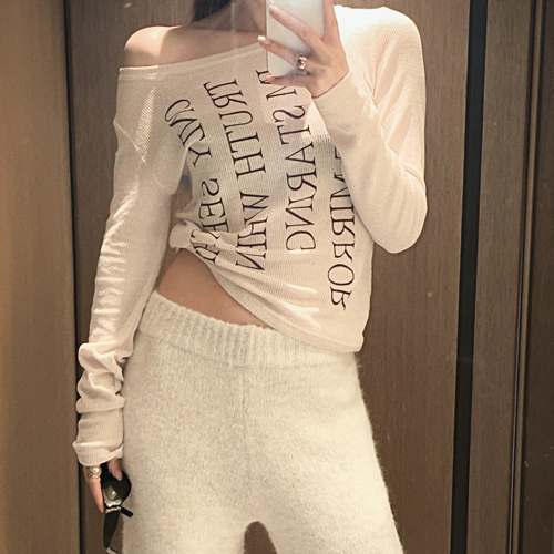 True lettering golgi span tee