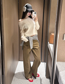 Max corduroy balloon pants