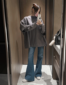 Kahn layered long sleeve tee