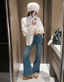 Ragic gimo boots-cut denim